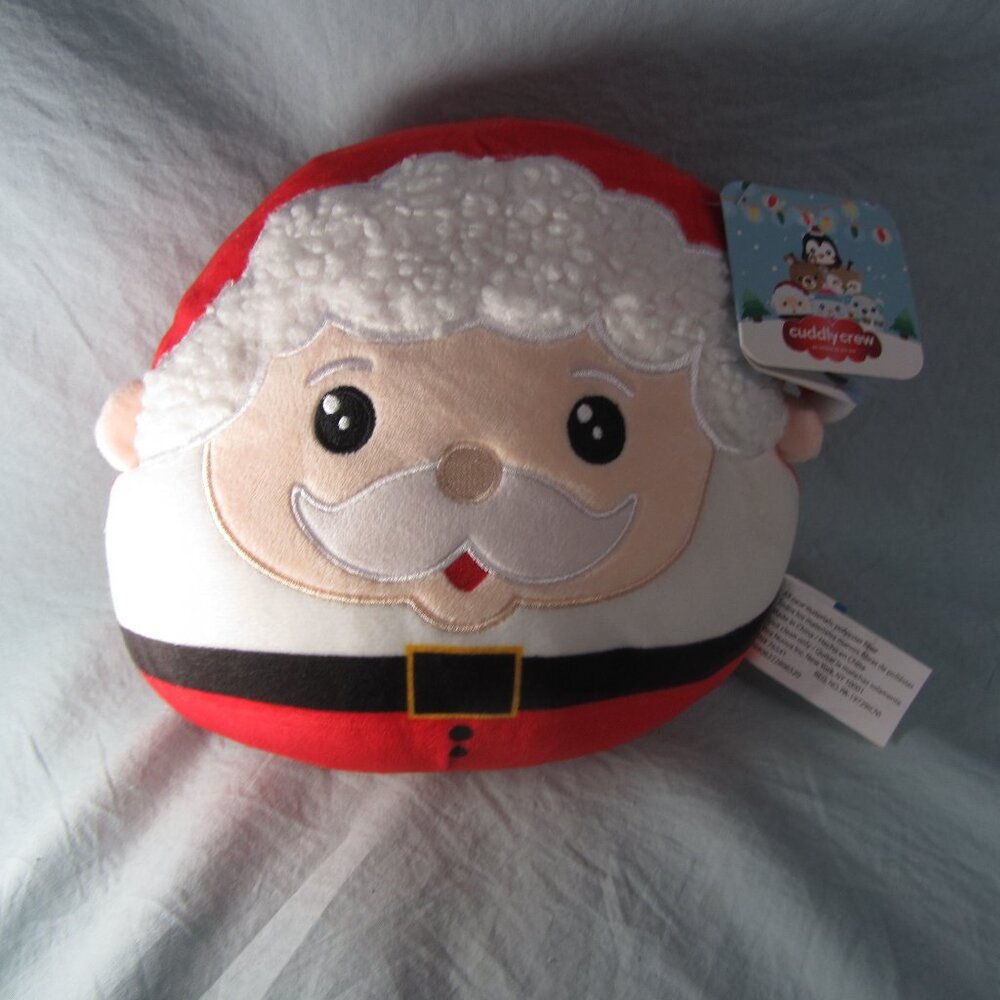 plush cuddly crew NWT idea nuova santa stuffed animal (W2436)